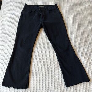 DL1961 Black Kick Flare Jeans